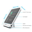 FUERS Alarm System for Home  WIFI GSM Security Alarm Host Ant-theft  with Door Motion Sensor Tuya Smart App control work Alexa