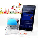 Mini Bluetooth Speakers Cute Mushroom Design Portable Wireless Sound Box For PC Suction Cup Phone Holder Walkman for Girls Pink