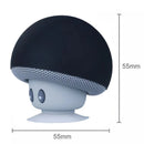 Mini Bluetooth Speakers Cute Mushroom Design Portable Wireless Sound Box For PC Suction Cup Phone Holder Walkman for Girls Pink