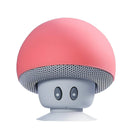 Mini Bluetooth Speakers Cute Mushroom Design Portable Wireless Sound Box For PC Suction Cup Phone Holder Walkman for Girls Pink